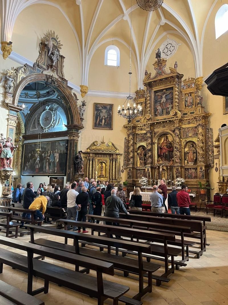 Interior Iglesia de Santa María